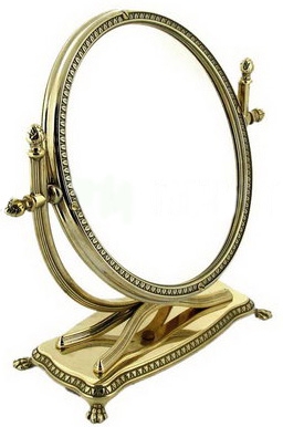 Зеркало настольное Stilars Gold 01256