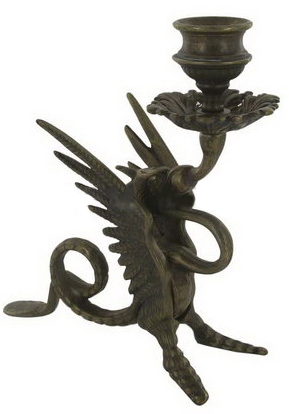 Подсвечник Stilars Antique bronze 130137