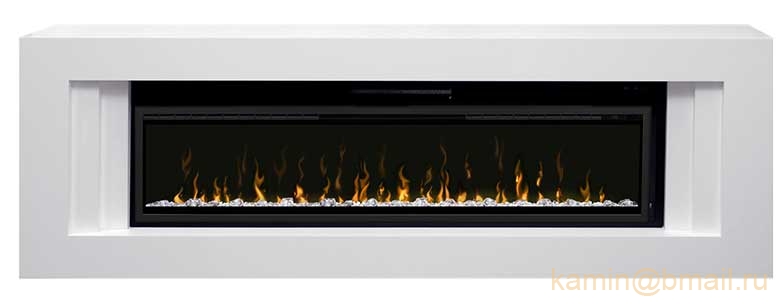 Портал Line Белый под очаг Ignite 50, Vision 60
