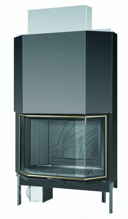 Cristal 431 AN топка для камина с призматическим стеклом
