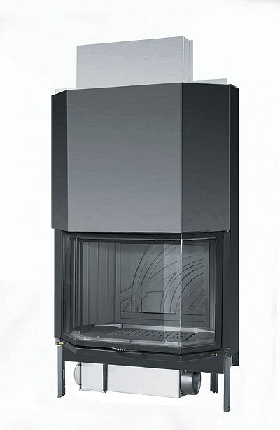 Cristal 401 pack VN фронтальная топка с двойной стенкой